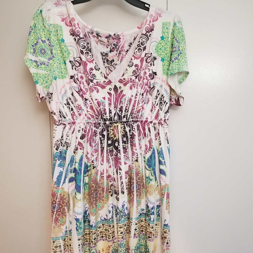 Print maxi dress 3xl